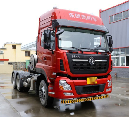 420HP Heavy Duty Cng Trucks 6x4 รถบรรทุกหัวลาก Eur.IV Emission
