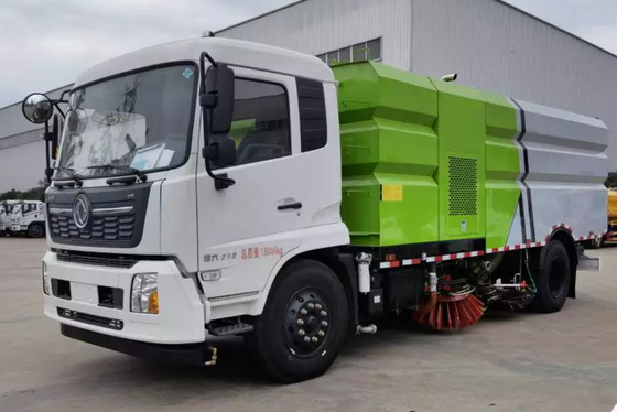 169kw 230hp 12CBM รถกวาดถนนประเภทดีเซลสำหรับเหมือง