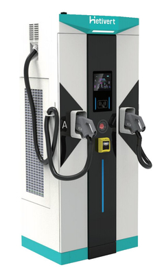 รถพลังงานไฟฟ้าความเร็วสูง 80kW EV Fast Charger DC สำหรับสถานีชาร์จ