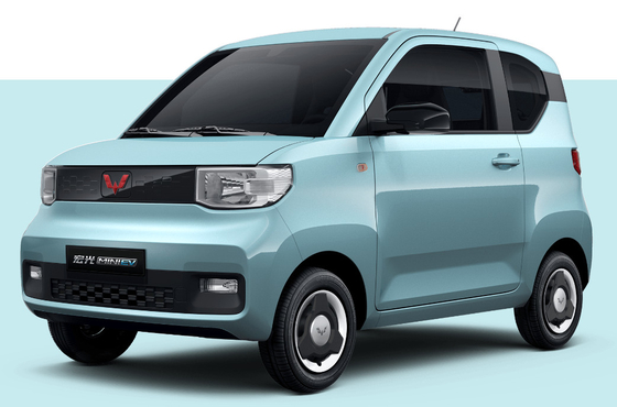 รถยนต์ไฟฟ้า HONGGUANG Mini SUV ระยะการขับขี่ 120 ~ 170KM รถ Wuling mini ev