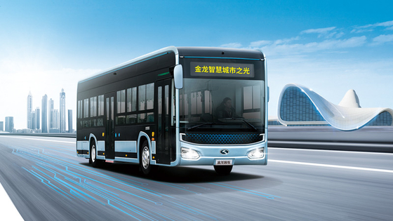KINLONG 5G รถโดยสารไฟฟ้าบริสุทธิ์ 12M Electric City Bus 28 Seats