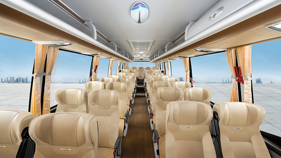 KINGLONG 9m Diesel City Bus Coach ผู้โดยสาร 40 ที่นั่งจัดอันดับโหลด