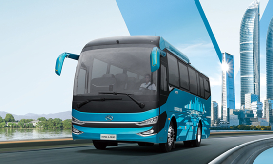 KINGLONG 9m Diesel City Bus Coach ผู้โดยสาร 40 ที่นั่งจัดอันดับโหลด