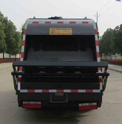 4X2 129hp รถขนขยะมูลฝอย 7360 กก. พร้อมตู้คอนเทนเนอร์