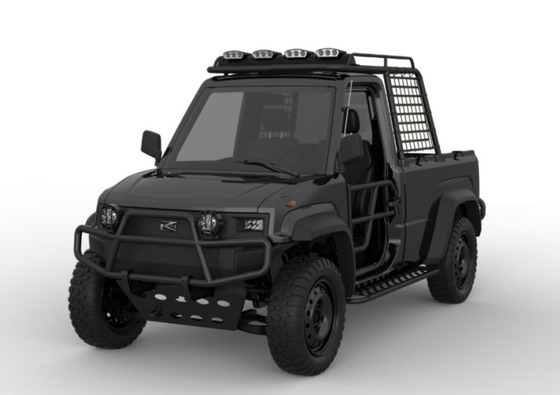 4WD Off Road Light Duty รถบรรทุกไฟฟ้า 76.8V / 10.5KW มอเตอร์สำหรับการจัดส่งบนถนนที่ยากลำบาก