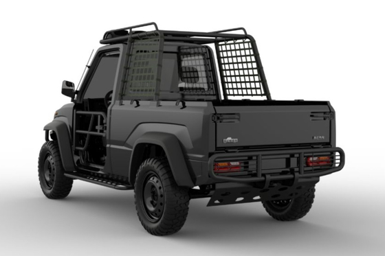 4WD Off Road Light Duty รถบรรทุกไฟฟ้า 76.8V / 10.5KW มอเตอร์สำหรับการจัดส่งบนถนนที่ยากลำบาก