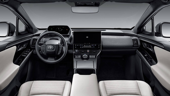 Toyota Bz4x รถยนต์ไฟฟ้า Suv EV 2023 ประเทศจีน Toyota BZ4X 400KM Driving Range Model